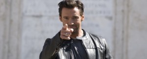Hugh Jackman porta Wolverine a Piazza di Spagna