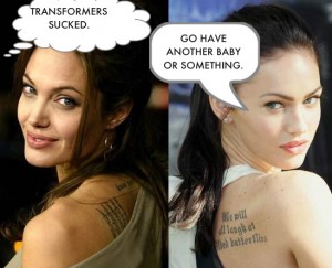 Megan Fox non vuole conoscere Angelina Jolie