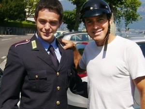 Clooney fermato dalla municipale