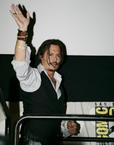 Depp: sorpresa al Comic-Con