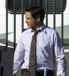 Robert Downey Jr. sul set