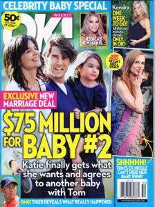 Tom Cruise “compra” il secondo figlio