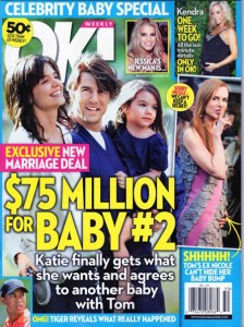 Tom Cruise “compra” il secondo figlio