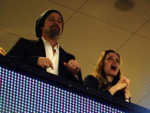 Brad e Angelina: felici e coccolosi