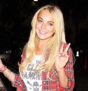 Lindsay Lohan è fuori