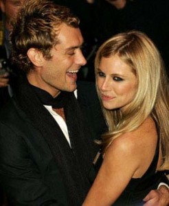 Jude Law e Sienna Miller sposi