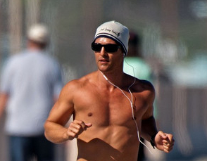 La corsa di Matthew McConaughey