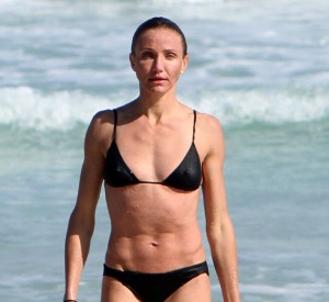 Cameron Diaz al mare