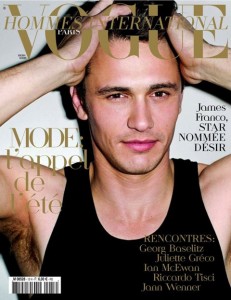 James Franco su Vogue Hommes