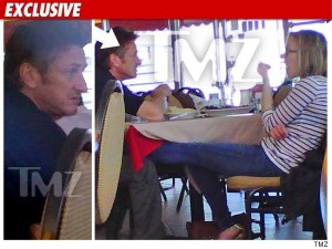 Scarlett e Sean Penn a pranzo