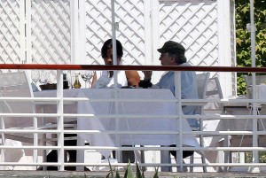 Bob De Niro si rilassa