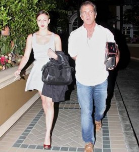 Mel Gibson e la sua nuova fiamma fetish