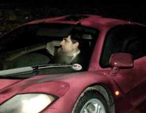 Incidente d’auto per Mr. Bean