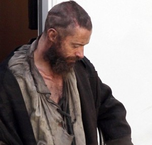 Hugh Jackman irriconoscibile in Les Misérables