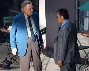 Pacino e Walken sul set di Stand up guys