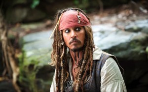 Johnny Depp pirata d’oro