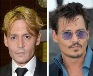 Johnny Depp e quella chioma platino che proprio non gli dona