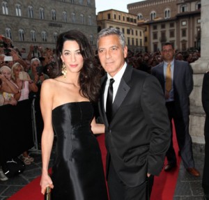George Clooney dichiara in pubblico il suo amore per Amal
