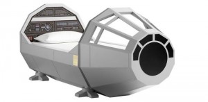 Il letto di Star Wars: è a forma di Millennium Falcon