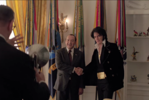 Michael Shannon e Kevin Spacey nel primo trailer di Elvis & Nixon